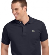 Sport a classic for style that's always in with this polo shirt from Lacoste.