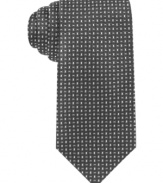 Print it-this silk tie from Ben Sherman will have you in the savvy style spotlight.