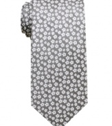 This bud's for you. This flower-patterned tie from Ben Sherman will easily grow on you.