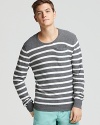 Riviera Club Sunset Striped Sweater