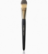 EXCLUSIVELY AT SAKS. From the gold monogrammed black handles with their gilded ferrules, to the precision shaped bristles crafted in natural hair, this elegantly balanced brush puts supreme artistry into the hands of the user with a sensual feel and the touch of luxury that each brings to the skin. 