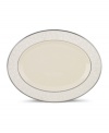 Welcome your guests to the table with the formal elegance of Lenox's Pearl Innocence dinnerware and dishes collection. This fine bone china brings together a graceful tone-on-tone design with hand enameled pearl-like accents and rich bands of polished platinum. Qualifies for Rebate