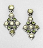 EXCLUSIVELY AT SAKS. From the Irma Collection. Faceted lemon citrine and peridot stones in a lovely cascade design. Lemon citrine and peridotSterling silverDrop, about 2.25Post backImported