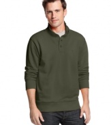 Add this ultra-soft terry shirt from Izod to your casual rotation for a refined yet comfortable look. (Clearance)