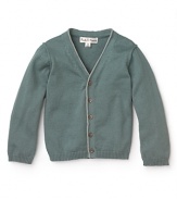 Pearls & Popcorn Infant Boys' Cardigan - Sizes 12-36 Months