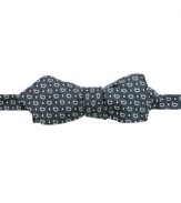 Be the guy who rocks the bowtie. This patterned version from Penguin is anything but stodgy.