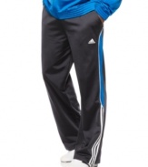 Your casual collection just got cooler with these tricot track pants from adidas.