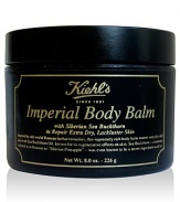 A luxurious, reparative blend of Sea Buckthorn Berry Oil and deeply hydrating nut butters to halt the effects of dryness and harsh environmental effects on skin. With Honey and Fruit Glycolic Acids to accelerate surface cell turnover, our rich balm immediately delivers a renewed smoothness and youthful radiance to extra-dry, lackluster skin. 8.4 oz. 