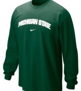 Be a part of the team in this Nike Michigan State Spartans NCAA shirt.