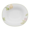 The Green Garland collection is composed of pure white fine china. Each piece features a light, fresh floral treatment in soft shades of green and yellow. Shape is always important and Villeroy & Boch, offering tableware pieces in this collection in round or oblong to create a decidedly modern approach.