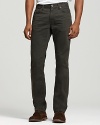 These Kane jeans are a classic slim, straight leg jean in a slightly faded gray wash.