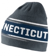 Get your head in the game with this Connecticut Huskies NCAA beanie from Nike.