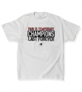 A simple slogan to take you to the next level at the gym, this t-shirt from Champion inspires sporty confidence.