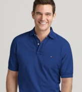 This timeless polo offers nonstop refinement and casual comfort for any season.