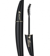 A LANCÔME FIRST:DIVINELY LENGTHENED, VOLUPTUOUS CURVES. SILKY GLIDE. PURE BLACK LASHES.All-in-one mascara lengthens, volumizes, and curves lashes all day.Enriched with black essence pigments, the formula glides on easily and gives a deep, black result.Long-lasting formula is virtually smudge-proof, tear-proof and easily removable.