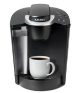 Your wakeup pickup-getting ahead of the morning is easy with a single serve brewer that delivers gourmet coffee in an instant! Simply pick your preferences in three easy steps and enjoy an aromatic, intoxicating cup of your go-to blend right when you need it most. 1-year warranty. Model B40.