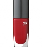 Inspired by the new trendy Rouge In Love lip collection, Vernis in Love is a high potency nail laquer perfectly themed to compliment every woman's mood and style. With ultimate brillance, intense color, and a mistakefree application, your nails will love the lasting shine and pop of color that stays put for days.