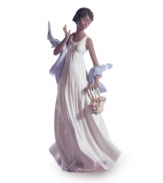 Love is in the air. A dreamy gift for someone special, the Winds of Romance figurine is something she'll adore and cherish forever in handcrafted Lladro porcelain.