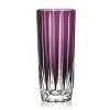 A glamorous collection of barware from William Yeoward in exciting shapes and vibrant amethyst brings uncommon elegance to your events. With striking vertical cuts, each piece sings a contemporary tune that is deeply indebted to classic crystal design.