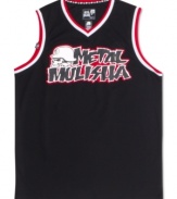 Urban army. Enlist in a surefire weekend style with this tank from Metal Mulisha.