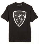 This Sean John tee has stylish old school swagger.