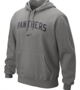 Set your team spirit soaring with this NCAA Pittsburgh Panthers hoodie from Nike.