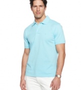 Update your collection of classics with this bright polo from Izod. (Clearance)