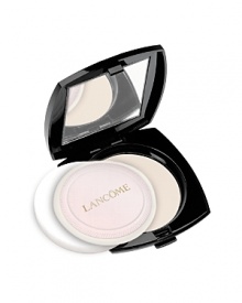 Beyond foundation. More than powder. Portable natural perfection.Lancôme presents the one makeup you can take anywhere. World-famous Dual Finish, the perfect foundation and powder in a fragrance-free formula, now available in the handiest size for a limited time only. • So versatile, it can be used as a powder foundation, as a touch-up powder throughout the day and as a setting powder over liquid makeup. • Sponge and Puff are included to apply Wet or Dry for sheer to full coverage and a magnificent matte finish.