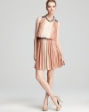 BCBGMAXAZRIA Dress - Sofi Color Block Pleated