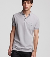 Slim fit polo with logo-accented chest pocket from MARC BY MARC JACOBS.