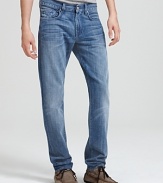 7 For All Mankind The Straight Relaxed Fit Jeans in Watercrest Wash