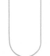 Make the connection. Giani Bernini's baby rolo chain is set in sterling silver for a stunning look to hold any ensemble together. Approximate length: 20 inches.