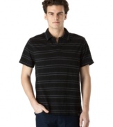 Calvin Klein takes a classic and stripes it with contemporary style.