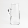 Whether for every day or a special occasion, this glass pitcher is classically styled and easy to pair with your existing tableware.