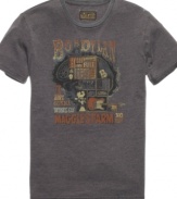 Let your wardrobe grow with this cool casual t-shirt from Lucky Brand.