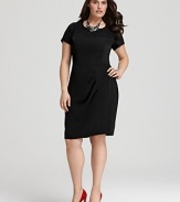 DKNYC Plus Size Pleat Dress