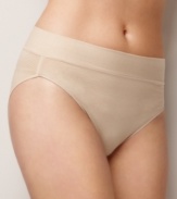 This classic brief easily stays in place with a no-slip edge grip and a comfortable wide waistband. Style #A155