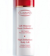 An intensive cellulite control treatment that helps optimize the release of excess fat, even from the most stubborn places. This unique cream-gel helps minimize the appearance of cellulite, redefines hips and thighs and visibly enhances skin. 7 oz. 