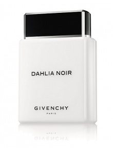 A fantasy flower. The first fragrance developed under the creative direction of Riccardo Tisci, Dahlia Noir embodies the mysterious, singular radiance of a woman's graceful power. Dahlia Noir is both feminine and sensual thanks to its floral and powdery facets, but also powerful and captivating with its woody base notes. A Couture fragrance all in pure lines, a return to supreme luxury. The quintessence of the Givenchy Style. 6.7 oz.