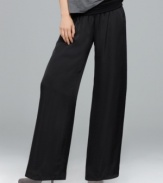 Wide leg pants are a must-have this season–pair Cha Cha Vente's sophisticated pair with a shimmering, sequined tank top or a flowing blouse!