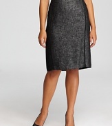 Channel the ultimate in ladylike chic with this Lafayette 148 New York skirt. Classic tweed takes to a pencil silhouette for a look that is perfectly polished.