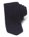 A mid-century classic that's making a come-back in a big way, the textured knit tie from Paul Smith.