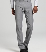 These wool-and-cotton pants by Theory add luxe appeal to your everyday attire.