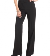 It's easy to build an outfit around these versatile petite pants from Style&co. Featuring a straight-leg fit and comfy elastic waistband, they're perfect to wear day into night!