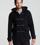 The Men's Store At Bloomingdale's Double Faced Duffle Jacket