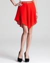 Dolce Vita Skirt - Lelia Silk Belted Handkerchief