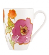 In an inspiring display of alluring watercolors, this darling mug offers a bright, contemporary addition to your table. Mix and match across the Lenox Floral Fusion dinnerware collection for a stunning presentation. Qualifies for Rebate