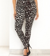 Get wild with INC's plus size leggings! The bold animal print is perfect for pairing with tunics and sweaters.