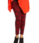 Electrify your look this season with Style&co.'s plus size printed leggings!