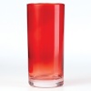 Elegant, colored glassware from Germany. Dishwasher safe.